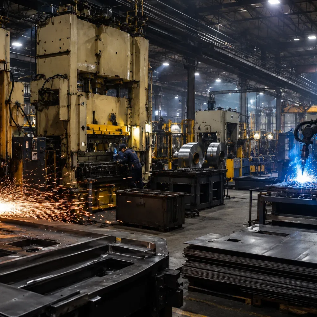 Metal Fabrication & Stamping industrial automation